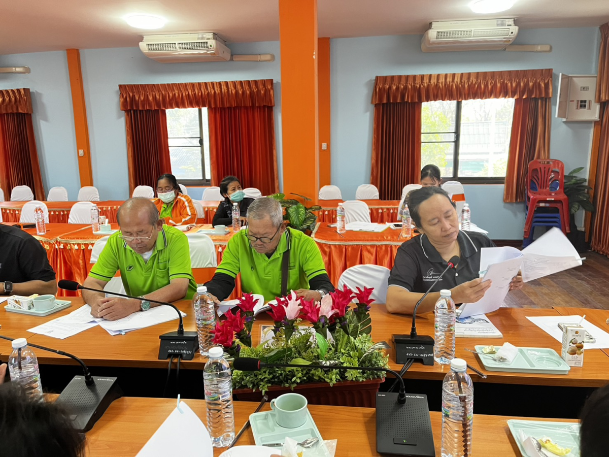 ประชุมคณะกรรมการกองทุนหลักประกันสุขภาพเทศบาลตำบลเทพสถิต ครั้งที่ 3/2569